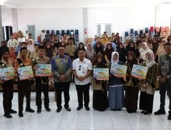 Muhammad Nur Aidil Fitri dan Nailul Amalia Juara Duta Pelajar Sadar Hukum Aceh Besar