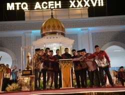 Mualem Buka MTQ ke-37 Tingkat Provinsi Aceh di Pidie Jaya