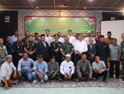 Kodam IM Sosialisaikan Rencana Pembentukan Yonif TP di Aceh Tenggara