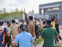 PLTU 3-4 Adakan Simulasi Penanganan Aksi Demo