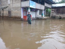 Banjir Rendam Gampong Betung Aceh Selatan, 24 Rumah Terendam