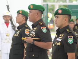 Resmi Berganti, Letkol Inf Rana Mega Al Amin Terima Tongkat Komando Kodim Abdya