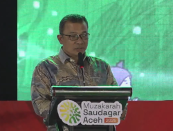 Muzakarah Saudagar Aceh Dibuka, Pemerintah Dorong UMKM Naik Kelas