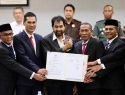 Gubernur Mualem dan DPRA Tandatangani KUA-PPAS 2026