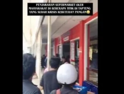 Gudang Bulog dan Minimarket Dijarah Korban Banjir