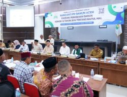 DPRA dan Pemerintah Aceh Bahas Penguatan Kelembagaan Baitul Mal