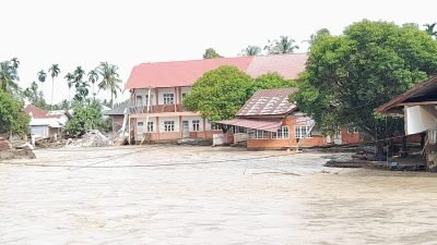 ‎Banjir Hantam Sekolah An-Nur di Meureudu, Fasilitas Rusak Berat ‎