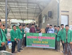STISNU Aceh Salurkan Bantuan ke Dayah MUDI Mesra Samalanga