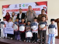 HUT BRI ke-130, Polres Lampung Barat Gelar Bakti Kesehatan Sunatan Massal