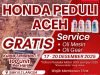 Capella Honda Gelar Servis Gratis untuk Korban Banjir di Langsa