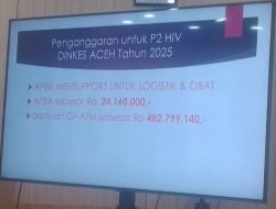 Anggaran Minim, Keseriusan Aceh Tangani HIV Dipertanyakan