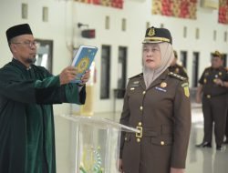 Kajati Aceh Lantik Nilawati sebagai Asdatun