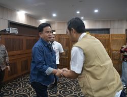 Sekda Aceh Jemput Kedatangan Menko Kumham Imipas di Aceh