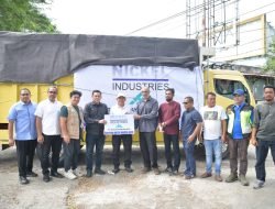 Wagub Aceh Terima Bantuan Pangan dan Mesin Pembersih Rumah dari PT Hengjaya Mineralindo