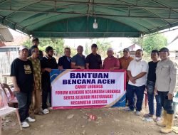 Forum Keuchik Lhoknga Salurkan Bantuan Langsung Ke Lima Titik Bencana di Aceh Tamiang