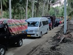 Antrean Mengular, Jembatan Awe Geutah Diatur Sistem Buka Tutup