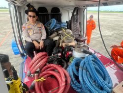 Polda Aceh Fasilitasi Penyaluran Bantuan Brimob Polda Riau