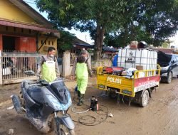 Polres Aceh Tamiang Gelar Servis dan Cuci Motor Gratis bagi Warga Terdampak Banjir