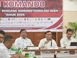 Wagub Aceh Dorong Percepatan Data Pascabencana