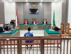 Didakwa Edarkan Sabu Lebih 5 Gram, Riski Raja Ubit Disidang di PN Banda Aceh