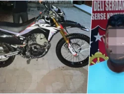 Motor Milik Polisi Dicuri oleh Polisi di Barak Polisi