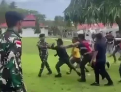 Kasus Guru Dianiaya Oknum TNI AL Meledak, Masyarakat Adat Talaud Turun ke Jalan Tuntut Keadilan