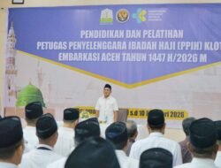 Wagub Aceh Buka Diklat PPIH Kloter Embarkasi Aceh Tahun 1447 H/2026 M