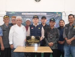 USK Resmikan Peletakan Batu Pertama Meunasah di Pidie Jaya