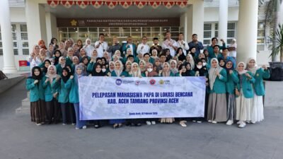 APTFI–IAI Bersama USK Terjunkan Mahasiswa Profesi Apoteker ke Lokasi Bencana Aceh Tamiang