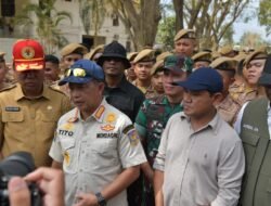 Wagub Dampingi Mendagri Hadiri Apel Pemulangan Satgas Kemendagri Gelombang I di Aceh Tamiang