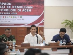 Sekda Aceh Instruksikan Percepatan Huntara dan Stok Logistik Harus Siap Sebelum Ramadhan