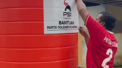 Atasi Krisis Air Bersih, PSI Bangun 6 Titik Sumur Bor di Pidie dan Pidie Jaya