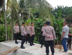 Kapolda Aceh Tinjau Progres Pembangunan Jembatan Bailey di Peusangan