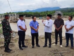 Bupati TRK Harap Pemerintah Pusat Segera Perbaiki Jembatan Alue Wakie
