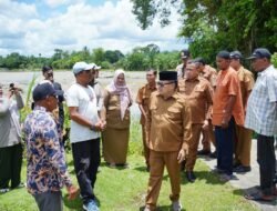 Respon Keluhan Petani, Bupati TRK Instruksikan Rehabilitasi Irigasi Lung Tiga