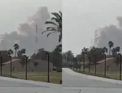 Kilang Minyak Terbesar di Arab Saudi, Aramco Kebakaran, Dibombardir Drone Iran