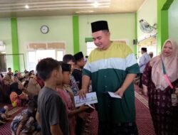 Santuni Anak Yatim Jadi Agenda Rutin Tahunan Ketua DPRK Aceh Tenggara Jelang Idul Fitri