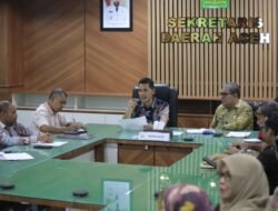 Sekda Aceh Pimpin Rapat Teknis Pengendalian Inflasi Jelang HKBN