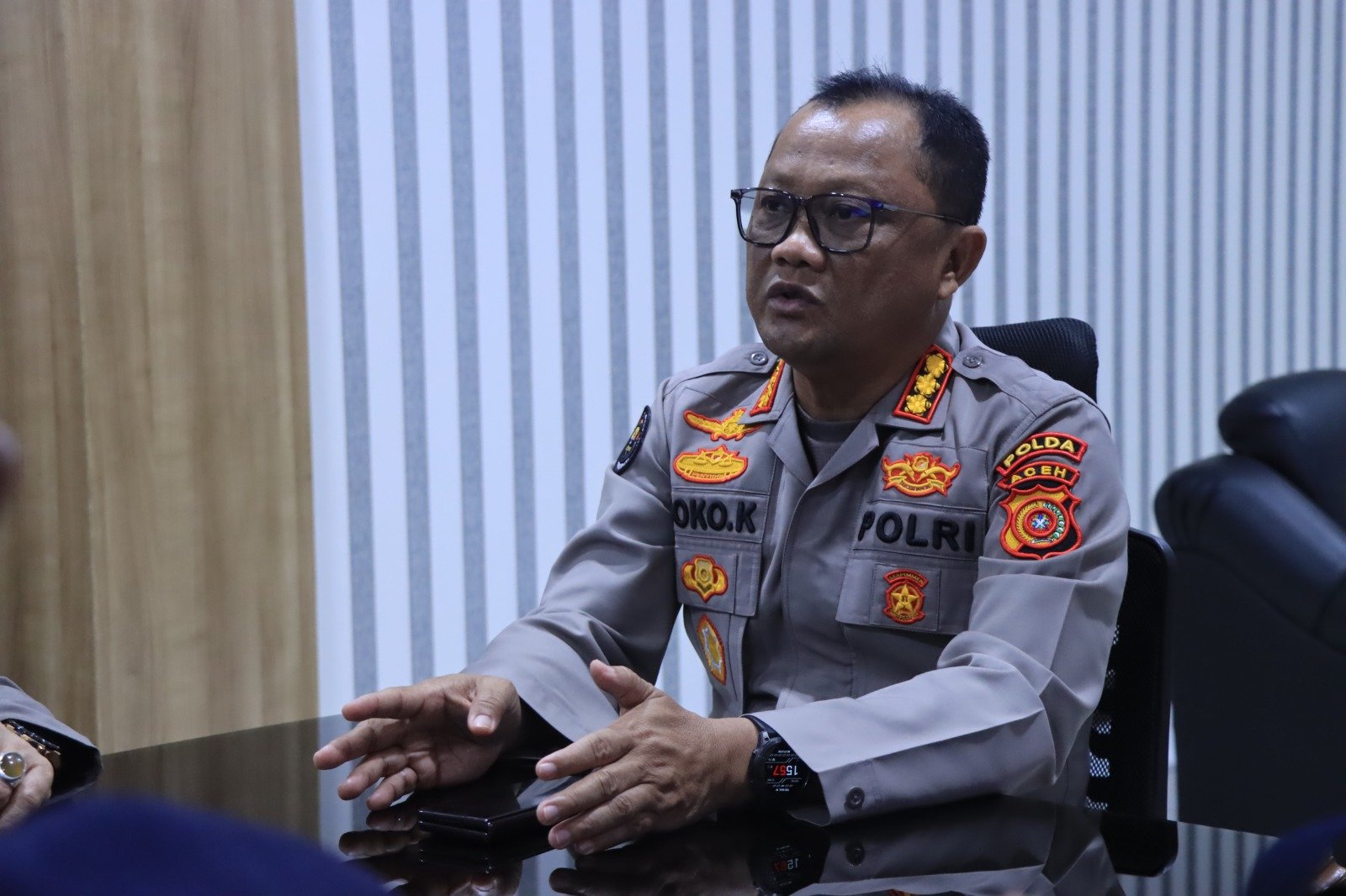 Kabid Humas Polda Aceh, Kombes Pol. Joko Krisdiyanto, S.I.K