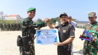 Bupati Pidie Jaya Lepas Satgas Gulbencal TNI Usai Tuntaskan Pemulihan Pasca Bencana