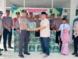 Siswa SIP Angkatan 55 Polda Aceh Salurkan Puluhan Paket Bansos ke Rumah Yatim