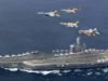Iran Hantam Kapal Induk AS USS Abraham Lincoln dengan Rudal Balistik di Laut Arab