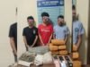 Satresnarkoba Polres Agara Tangkap Tiga Pria Atas Kepemilikan Ganja Siap Edar