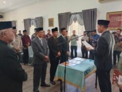 Bupati Mirwan Lantik Ketua dan Anggota Baitul Mal Aceh Selatan