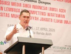 Sekda Aceh Buka UKW dan Seminar Nasional AMSI Aceh, Tekankan Penguatan Ekosistem Media Pascabencana