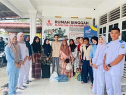 Tim OSIS SLB TNCC Berbagi Sembako ke Rumah Singgah BFLF