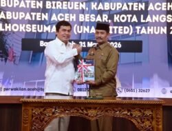 Wakil Bupati Aceh Besar Serahkan LKPD Tahun 2025 ke BPK Aceh