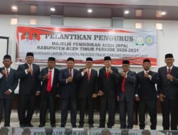 Plt Sekda Lantik MPA Aceh Timur Periode 2026-2031