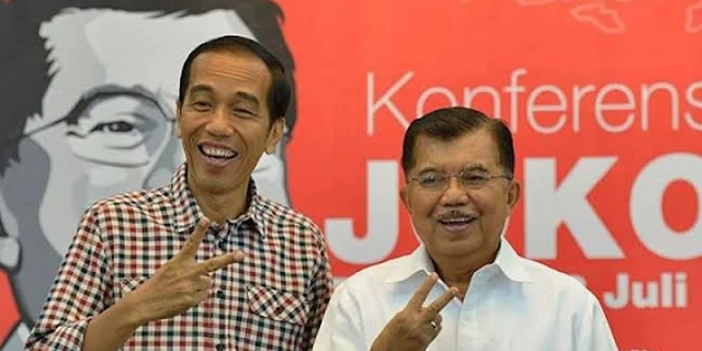 Pasangan Jokowi dan Jusuf Kalla di Pilpres 2014. (Foto: ANTARA)