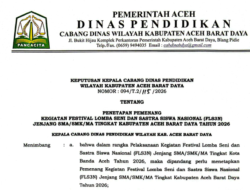 Dua SK FLS3N Abdya Beredar, Pemenang Ditetapkan Sebelum Lomba Digelar